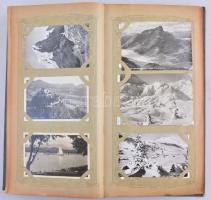 Kb. 420 db RÉGI és MODERN külföldi képeslap nagy albumban: német, osztrák és cseh városok / Cca. 420...