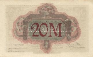 Német Birodalom/Weimari Köztársaság/Altona 1918.11.02. 20M T:I