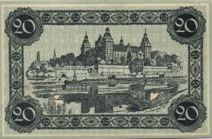 Német Birodalom/Weimari Köztársaság/Aschaffenburg DN 20M hivatalos érvénytelenítéssel T:I