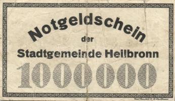Német Birodalom/Weimari Köztársaság/Heilbronn 1923.08.15. 1000.000M T:III