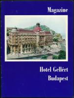 cca 1973 Hotel Gellért Budapest Magazine. Bp., Kossuth-ny. Angol nyelvű, képes, idegenforgalmi prospektus.