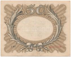 Német Birodalom 1918. 50M T:II-,III kis beszakadás
German Empire 1918. 50 Mark C:VF,F small tear
K...