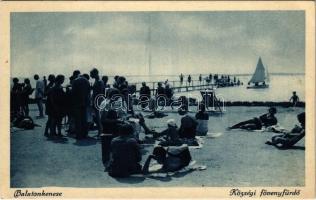 Balatonkenese, Községi fövenyfürdő, strand