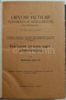 1922-1934 Batisweiler János orvos tudományos munkái összegyűjtve, bekötve