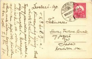 1930 Sopron, Harangszentelés a Szent Mihály templomban. photto (EK)