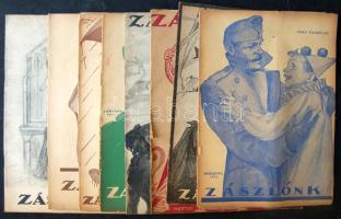 1942 a Zászlónk c. cserkészlap 7 db száma