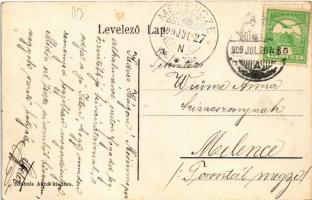 1909 Moson, Fő utca. Szobola Anna kiadása