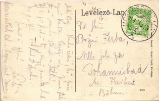 1916 Mosonszentjános (Jánossomorja), Fő utca. Kabát Emil felvétele, Weisz Árnold kiadása