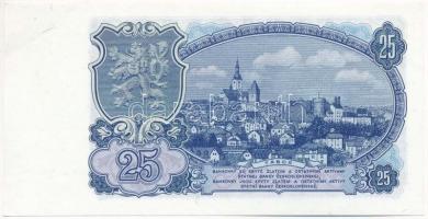 Csehszlovákia 1953. 25K "BE 733146" T:I-,II hajtatlan, sarokhajlások
Czechoslovakia 1953....