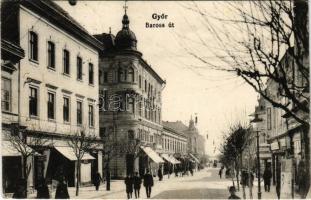 1915 Győr, Baross út, üzletek (EB)