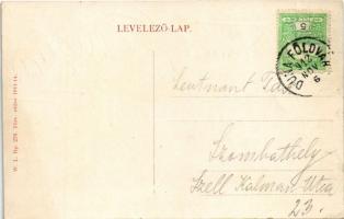 1912 Dunaföldvár, város látképe, kikötő. W.L. Bp. 275. 1911-14