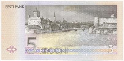Észtország 1994. 5K T:I
Estonia 1994. 5 Krooni C:UNC
Krause P#76