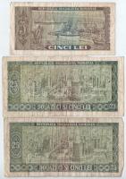 Románia 1966. 5L-100L (10db) T:III-IV
Romania 1966. 5 Lei - 100 Lei (10pcs) C:F-G
