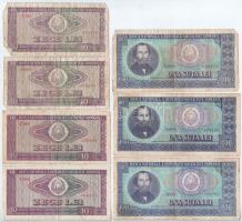 Románia 1966. 5L-100L (10db) T:III-IV
Romania 1966. 5 Lei - 100 Lei (10pcs) C:F-G
