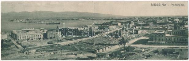 1924 Messina, folding panoramacard (EK)