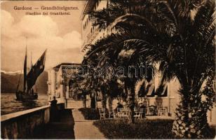 1908 Gardone Riviera, Giardino del Grandhotel / hotel garden (EK)