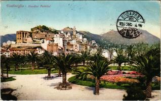 1936 Ventimiglia, Giardini Pubblici / park (EB)