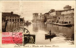 1936 Livorno, Castello e Maschio della Contessa Matilde / castle (EB)