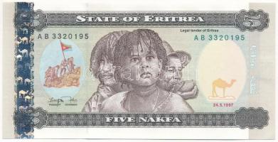 Eritrea 1997. 5N T:I Eritrea 1997. 5 Nakfa C:UNC Krause P#2