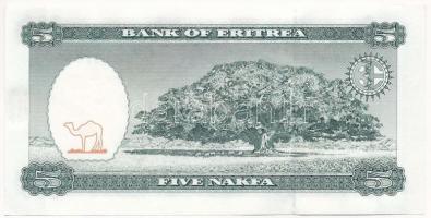 Eritrea 1997. 5N T:I
Eritrea 1997. 5 Nakfa C:UNC
Krause P#2