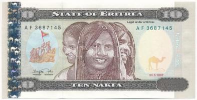 Eritrea 1997. 10N T:I Eritrea 1997. 10 Nakfa C:UNC Krause P#3