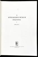 A Közlekedési Múzeum évkönyve I. köt. 1896-1971. Szerk.: Czére Béla. Bp., 1971., Közlekedési Dokumen...