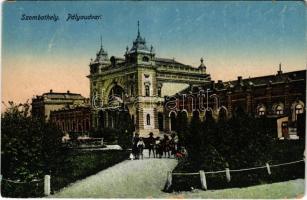 1926 Szombathely, Pályaudvar, vasútállomás (EM)