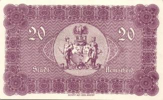 Német Birodalom/Weimari Köztársaság/Remscheid 1918.11.15. 20M T:I
