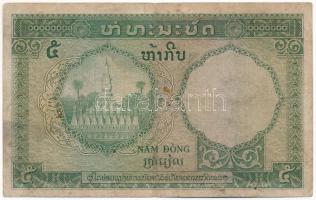 Francia Indokína / Laosz DN (1953.) 5P T:III-
French Indo-China / Laos ND (1953.) 5 Piastres C:VG
...