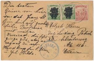 Tormafalu, Krenzdorf, Krensdorf; Post Hürm, Ungarn, Kirche, Strasse / templom, utca / church, street...