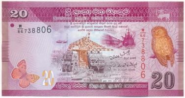 Srí Lanka 2015. 20R T:I Sri Lanka 2015. 20 Rupees C:UNC Krause P#123