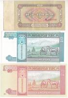Mongólia 1966. 1T + 1993. 10T + 2011. 20T T:III,I
Mongolia 1966. 1 Tögrög + 1993. 10 Tögrög + 2011....