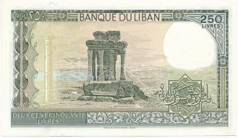Libanon 1988. 250L T:I
Lebanon 1988. 250 Livres C:UNC
Krause P#67
