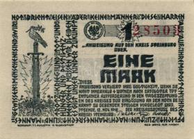 Német Birodalom/Weimari Köztársaság/Remscheid 1918.11.12. 1M, 2M, 5M, 10M, 20M T:I,II,III+