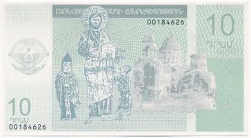 Arcah / Hegyi-Karabah 2004. 10D T:I Artsakh / Nagorno-Karabakh 2004. 10 Dram C:UNC Krause P#902