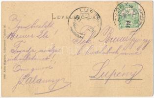 1911 Feredőgyógy, Fürdőgyógy, Algyógyfürdő, Geoagiu-Bai, Feredeu; Gyógyfürdő, uszoda, fürdőzők. Adle...