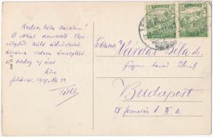 1917 Felsővisó, Viseu de Sus; zsinagóga, piac / synagogue, market