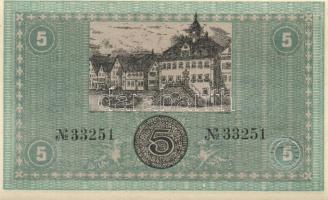 Német Birodalom/Weimari Köztársaság/Neckarsulm 1918.11.15. 5M (2x) egymásutáni sorszámmal T:I