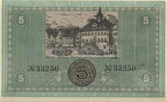 Német Birodalom/Weimari Köztársaság/Neckarsulm 1918.11.15. 5M (2x) egymásutáni sorszámmal T:I