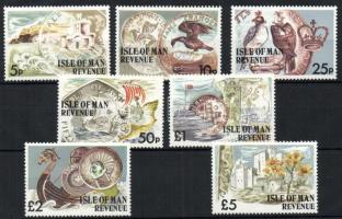 Isle of Man használatlan okmánybélyeg sorozat