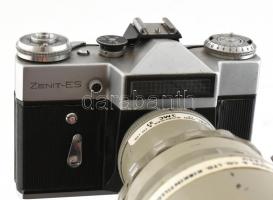 Fotó puska készlet tartalék objektívvel, kompletten, dobozzal, kissé kopott / Photo Sniper Zenit-E T...
