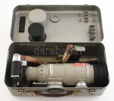 Fotó puska készlet tartalék objektívvel, kompletten, dobozzal, kissé kopott / Photo Sniper Zenit-E T...