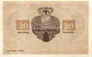 Német Birodalom/Weimari Köztársaság/Lauterecken 1918.11.8. 5M hivatalos érvénytelenítéssel T:I-