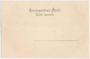 Sadhora, Sadagóra, Sadigura; Gruss aus Bukowina / Jewish types from Bukovina, Judaica, synagouge. Le...