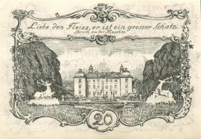 Német Birodalom/Weimari Köztársaság/Schwetzingen 1922.11.9. 20M T:I