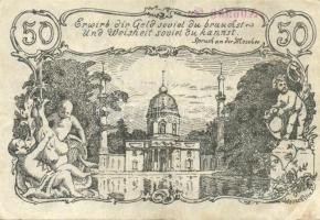 Német Birodalom/Weimari Köztársaság/Schwetzingen 1922.11.9. 50M T:II