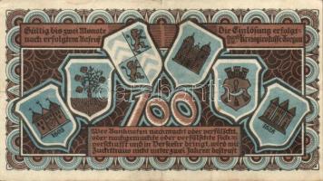 Német Birodalom/Weimari Köztársaság/Torgau 1922.11.1. 100M T:II/III