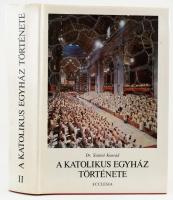 Dr. Szántó Konrád: A katolikus egyház története. II. köt. Bp., 1985, Ecclesia, 935 p. Kiadói műbőr-kötés, kiadói papír védőborítóban, a védőborítón gyűrődött fóliázással.