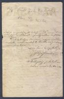 Sajó Sándor költő saját kézzel írt és aláírt levele az Újság fejléces papírján