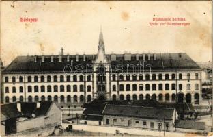 1908 Budapest II. Irgalmasok kórháza. Zsigmond utca 17-19. (ma Frankel Leó út) (fl)